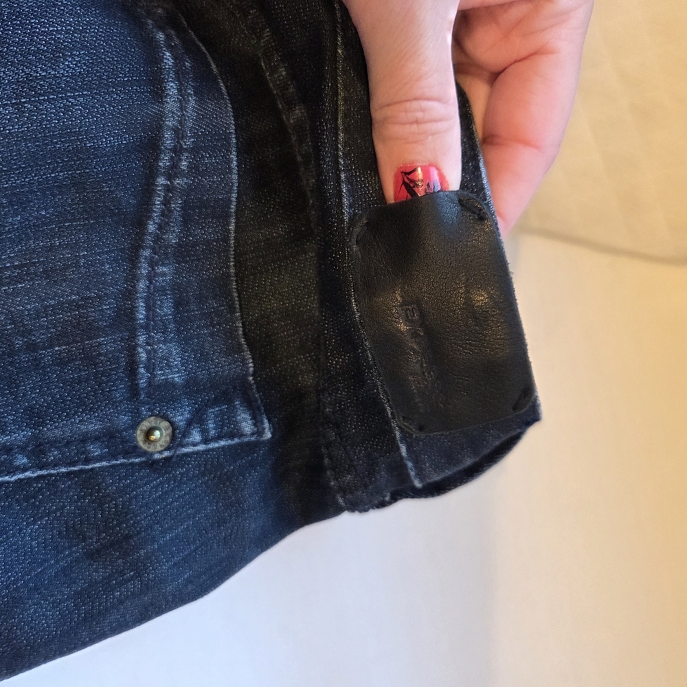 Express Women's Deep Indigo Skinny Jeans - Picture 7 of 8